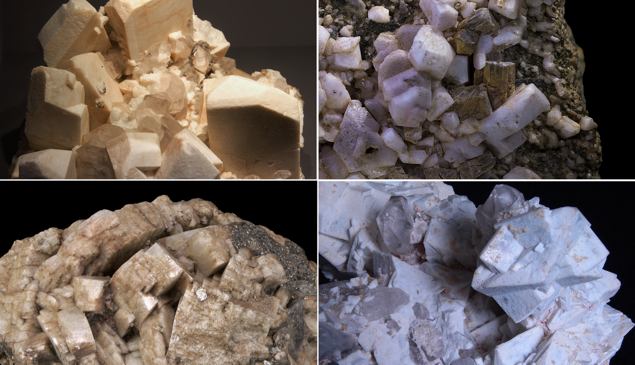 Feldspar mineral specimen