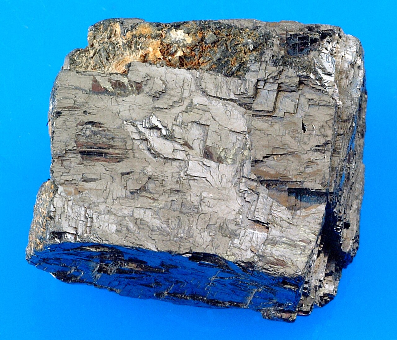 Galena specimens with cubic cleavage