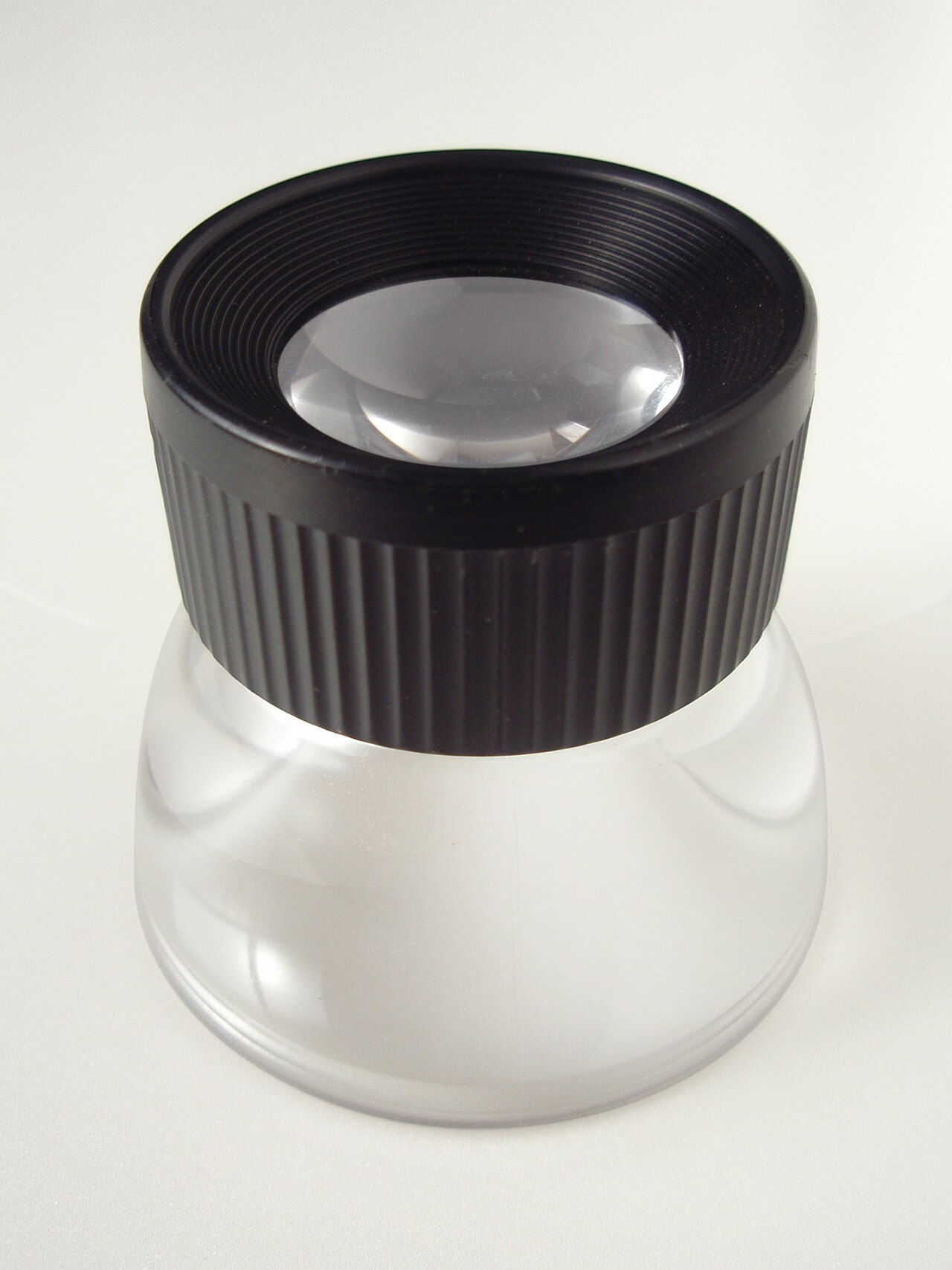 A jeweler's loupe