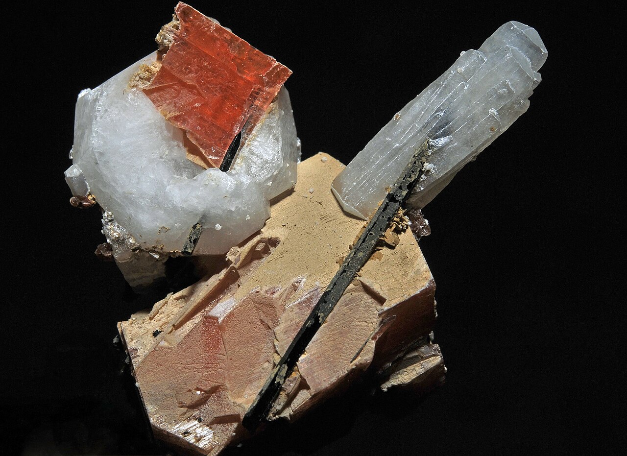 Assorted mineral specimens