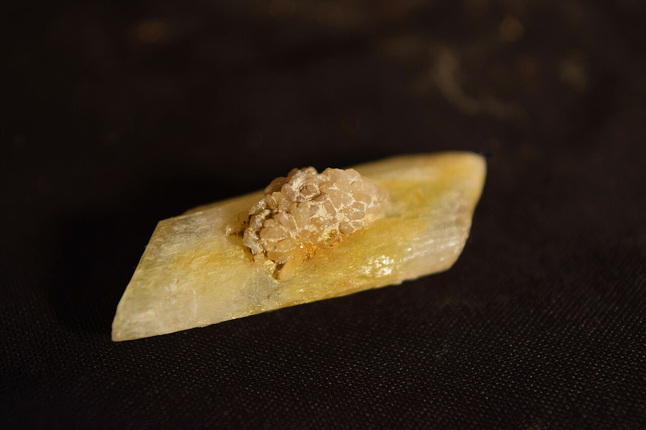Selenite gypsum, a classic evaporite mineral