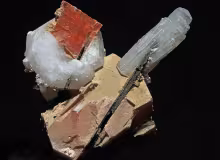 Reference mineral specimens for hardness testing