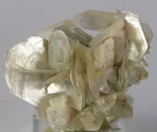 Muscovite mica specimen